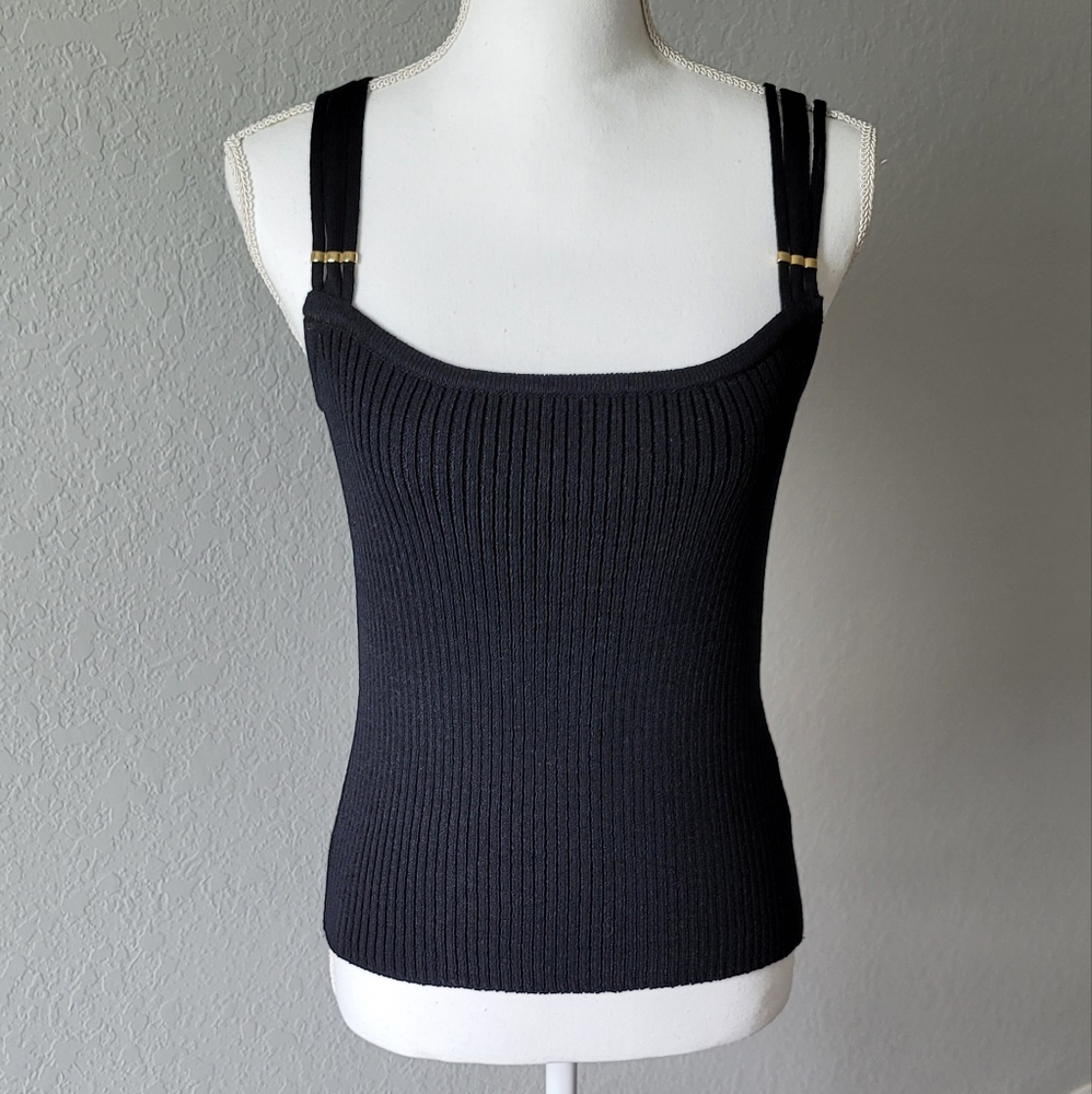 St John Knits Sport Ribbed Santana Tank